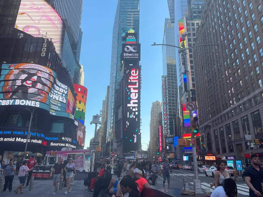 Bright Lights of Times Square