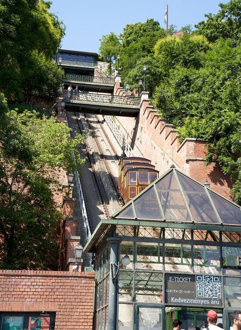 View of the Castle Hill Funicular