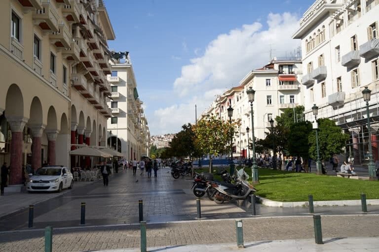 Aristotle Square in Thessaloniki
