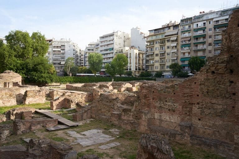 Ruins in Thessaloniki