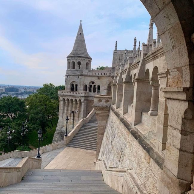Fisherman’s Bastion_sightsfortwo Clean view of Fisherman Bastion